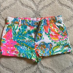 Girls Lilly Pulitzer shorts- size 8
